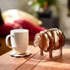 Novelty Sheep Coaster Holder Sheep Coasters Sheep Coasters Puzzle for Drinks