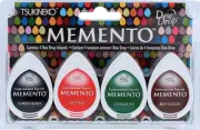 TSUKINEKO DEW DROPS 4PK INKPADS ~GOTTA HAVE CODE MD100009-B24