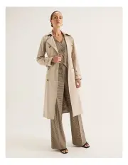[REVIEW] Tracy Trench Coat in Steele