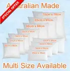Aus Made New Cushion Inserts Premium Polyester Fibre Filling(13 Size Available)