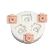 Mini Camera Silicone Mold Cake Baking Mold for Making Fondant Chocolate