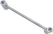 Door Hinge Adjustment Tool Double-end Hinge Bender Hinges Gap Adjusting Wrench Door Hinge Repair Tool Labor-Saving Gap Hinges(14mm 18mm)