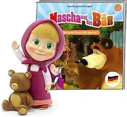 tonies Audio Figure for Toniebox, Masha and The Bear - A New Friend for Masha, Audio Play for Children from 4 Years, Playing Time Approx. 44 Minutes