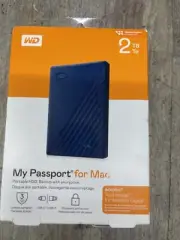 New Western Digital WD My Passport External 2TB HDD SEALED NEW