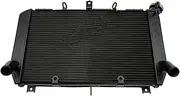 Engine Radiator Fit for Kawasaki Z900 2017-2021 Motorcycle Aluminum Radiator Cooler System Water Tank Assembly Water Cooler Radiator Radiator Grille