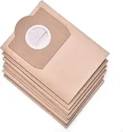 6X Vacuum Cleaner Paper Bags Compatible with Karcher 6.959-130.0 69591300 Wet & Dry WD3 WD3.5P Premium MV3 MV3P WD3.300M A2504 WD3.200 WD3.300M WD3.500P WD3.800M Vacuum Cleaner