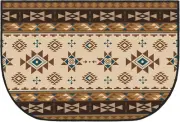 Fireplace Hearth Rug Fireplace Mats Cabin Southwestern Fireproof Fire Resistant