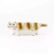Lisa Larson Cat Mikey Papa Max Animal Figurine Brown 25cm