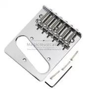 Chrome Bridge For 10.8mm Electric Guitar String Through Body