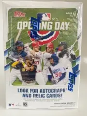 2021 Topps Opening Day Baseball Factory Sealed BLASTER box (77 cards/box)