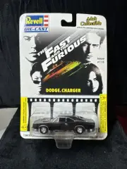 2002 Revell The Fast and the Furious Black 1970 Dodge Charger