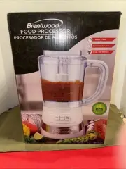 Brentwood Appliances FP-549W 3-Cup, 2-Speed, (White) - Food Processor