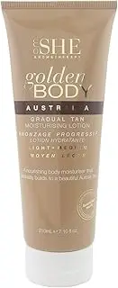 [Om She] Aromatherapy Golden Body Gradual Tan - Light to Medium