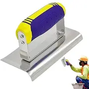 Stainless Steel Concrete Edger - Professional Concrete Finishing Tool, Concrete Finishing Tool | Precision Manual Edger