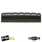 Graph Tech Black TUSQ XL 6 String Acoustic Guitar 44x6mm Slotted Nut BT-6060-00
