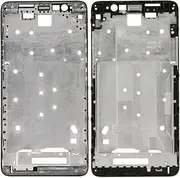 LYX Front Housing LCD Frame Bezel Plate for Xiaomi Redmi Note 3(Black) (Color : Black)