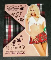 2018 Benchwarmer KENNEDY SUMMERS Hot For Teacher #33 Pink Foil/10 Playboy PMOY