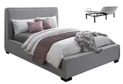 Queen Bliss Fabric Electric Adjustable Bed