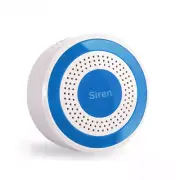 85dB Wireless Siren Strobe Light Alarm Alert Sensor for Security Alarm System