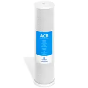 Whole House Big Blue Carbon CTO Water Filter Block Activated Carbon 20" Coconut