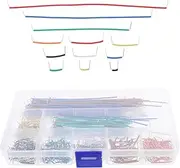 SOLUSTRE 1680 Pcs Premium Jumper Cable Solderless Breadboard Wire Connectix Electric Electronic Product Copper Clad Aluminum Flexible