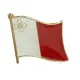 【A-ONE 匯旺】Malta 馬爾他 國旗國旗徽章 遊行 國家胸針 國徽配飾 選舉 愛國 造型