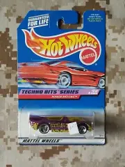 Hot Wheels Power Pistons #690 Techno Bits Series 1998 With 3 Spoke Rims