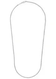 Tom Wood Spike Sterling Silver Chain Necklace ONE SIZE