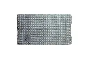 Solemate Jute 2 Tone Large Bubble 45x75cm Stylish Outdoor Entrance Doormat