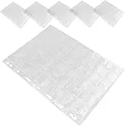 FUNOMOCYA 6 Sheets Stamp Storage Binder Pages Coin Collection Book Stamp Holder Coin Organizer Collecting Supply