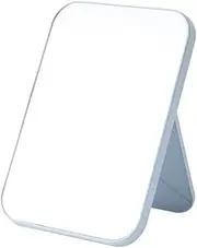 Flyorigin Mirror Super HD Tabletop Mirror Foldable Bracket Designed Makeup Mirror Hand Free/Handheld Mirror