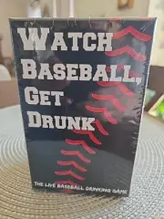 Watch Baseball, Get Drunk The Live Baseball Drinking Game NEW 21+ 2-14 Players