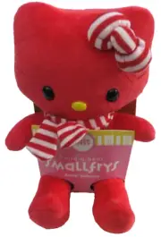Build a Bear Red Hello Kitty Smallfrys in a Carton 7in. Mini Plush 2012 HK Toy