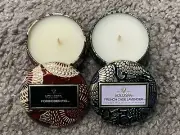 2x VOLUPSPA French Cade Lavender And Forbidden Fig Parfumee Candle NEW