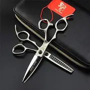 SYRAD 6.0" Barber Thinning Shears for Hair Cutting, Trimming & Styling-Texturizing, Layering, Blending Scissors -Best for Salons & Home Use