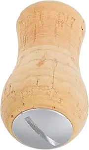Toddmomy Cork Fishing Reel Handle Knob Replacement Soft Grip for Spinning Baitcasting Rods Lightweight Comfortable Sturdy for Longer Fishing Sessions