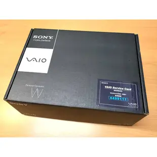 SONY VAIO 10吋小筆電 VPCW126AW/W 綺幻白 原廠盒裝 保證書 發票