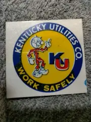 SUPER RARE KENTUCKY UTILITIES STICKER ONLY BEEN FOR SALE 1 TIME ITS JUNK