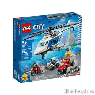 LEGO 60243 警察直升機追擊戰 城鎮系列【必買站】樂高盒組