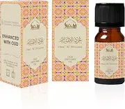 Dukhni Oud Al Ibtisam Diffuser Oil Blend | 3 x 10ml Arabic Oil for diffuser & humidifier | 100% Pure Halal Oils | Relax with home aromatherapy, for stress relief, massage & candle making
