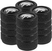 4pcs Valve Core Cap Cars Dirt Bike Accessories Automotive Metal Valve Stem Caps Truck Accessories for Men Car Tire Decors Chrome Valve Stem Caps Car Tire Air Valve Caps Aluminum COSMEVIVI
