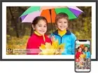 15.6 Inch Digital Picture Frame 32GB Wifi HD Touchscreen Auto Rotate Wall Mounta