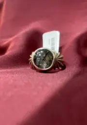 Prince Royal Silver 925 Ring Vintage Black Agate Stone Antique Handmade Men