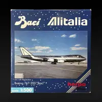 在飛比找樂天市場購物網優惠-Herpa Wings 1:500 Alitalia Boe