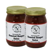 Wisconsin's Best Extremely Hot Roasted Reaper Salsa 16 oz. (2 Pk)