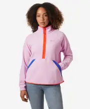 WOMENS RIG FLEECE 1/2 ZIP, Cherry Blossom | Helly Hansen AU