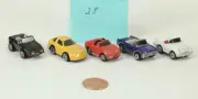 A Lot Of 5 Micro Machines Small Scale Cars Galoob & Others Lot # 28
