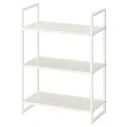 JONAXEL Shelving unit, white, 25x51x70 cm