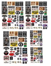 1: 24 1:64 1:43 BAR WhISKEY SIGN DECALS FOR DIECAST & MODEL CARS & DIORAMAS