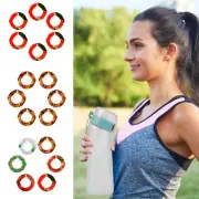 6Pcs Water Bottle Flavor Ring Reusable Scent Flavor Bottle Cap Safe Water-~